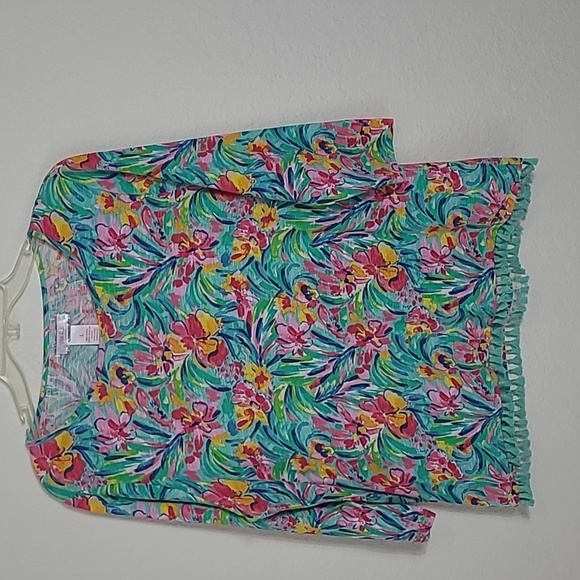 Stella Parker Tops - Stella Parker  Floral 3/4 Sleeve Women's Top Size L